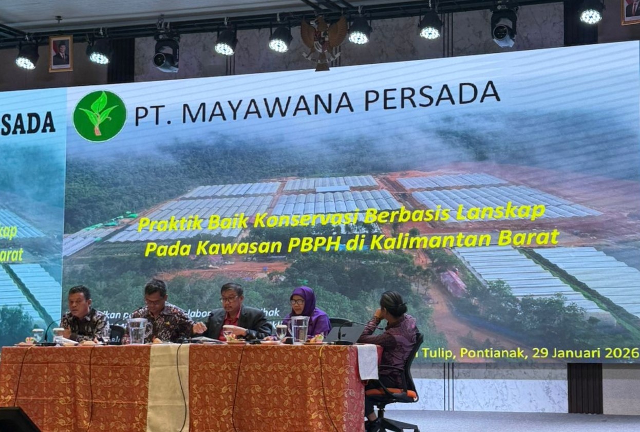 PT Mayawana Persada Menjadi Narasumber Panel Diskusi Acara Kick Off Program RBP REDD+GCF